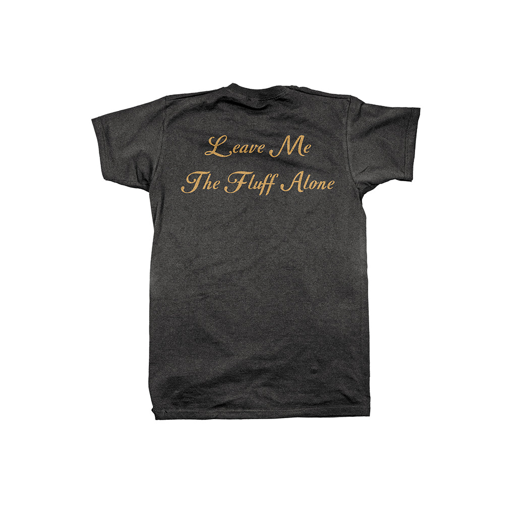 Leave Me The Fluff Alone Glitter Tee