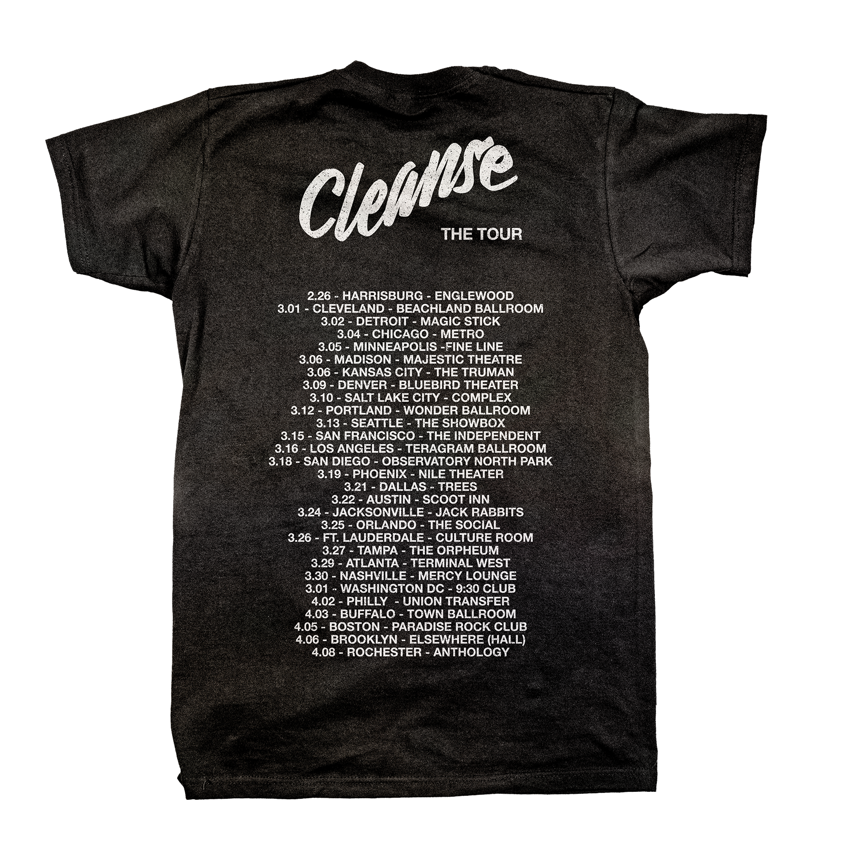 Cleanse Tour Tee