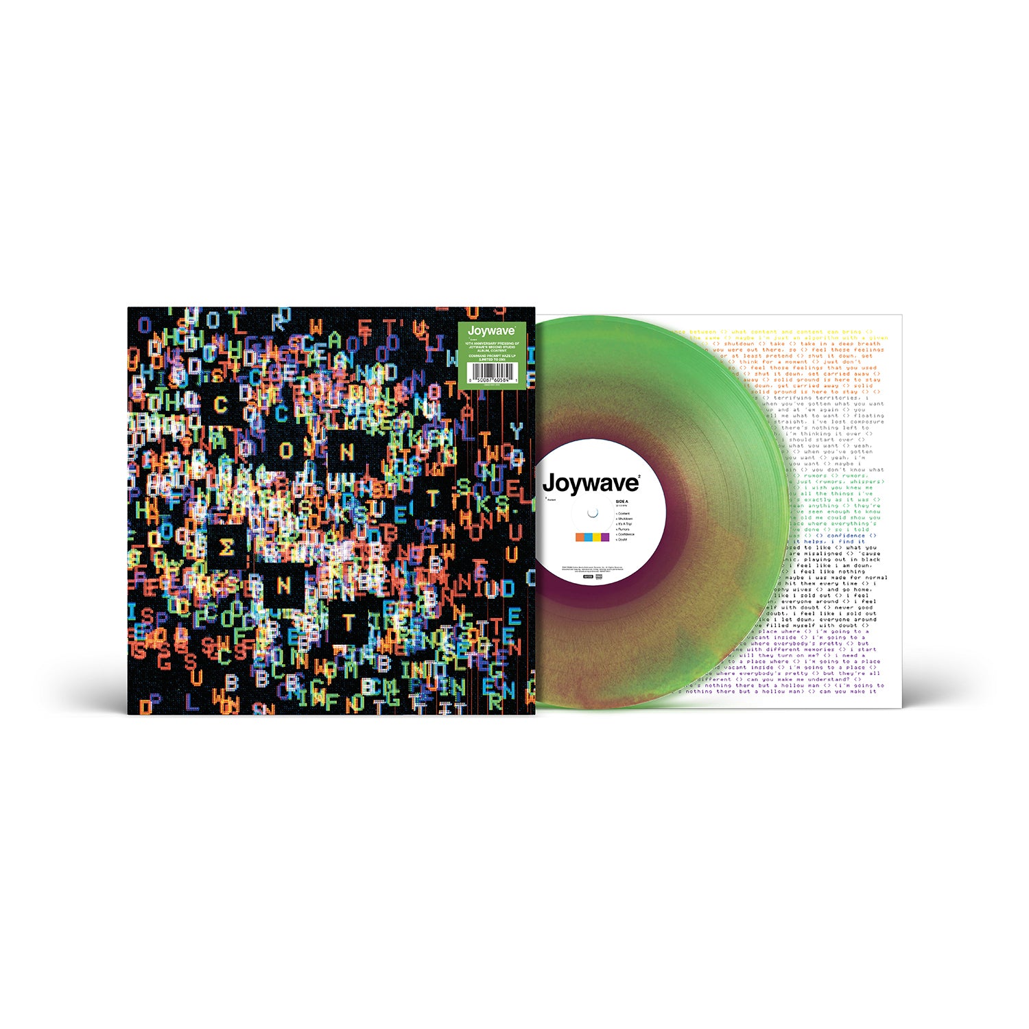 Content - Signed 12" LP (10th Anniversary Premium Content Edition) - Command Prompt Haze Variant