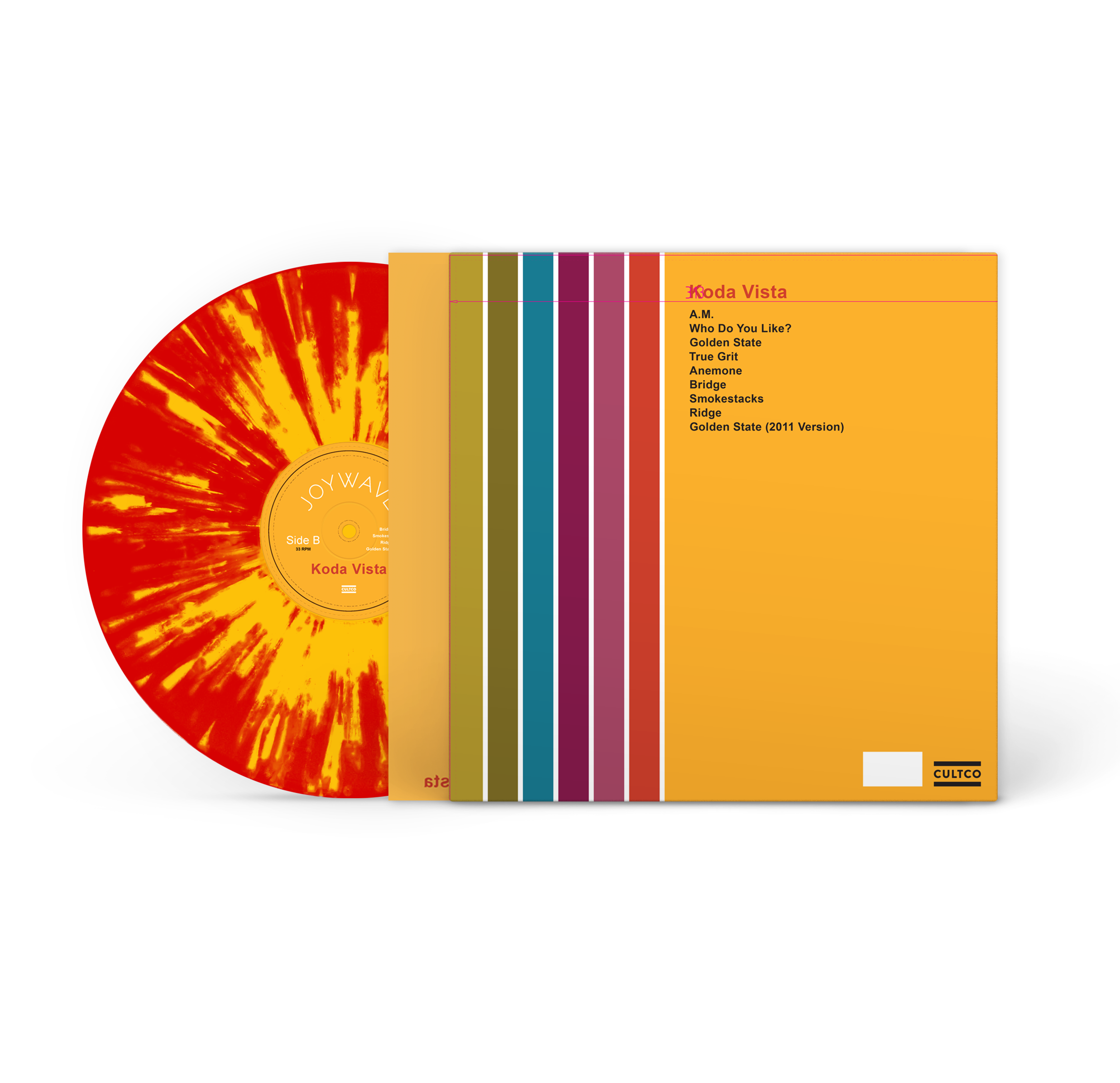 Koda Vista (LP) - 2023 Reissue - Red/Yellow Splatter (signed Koda Vista (LP) - 2023 Reissue - Red/Yellow Splatter (signed