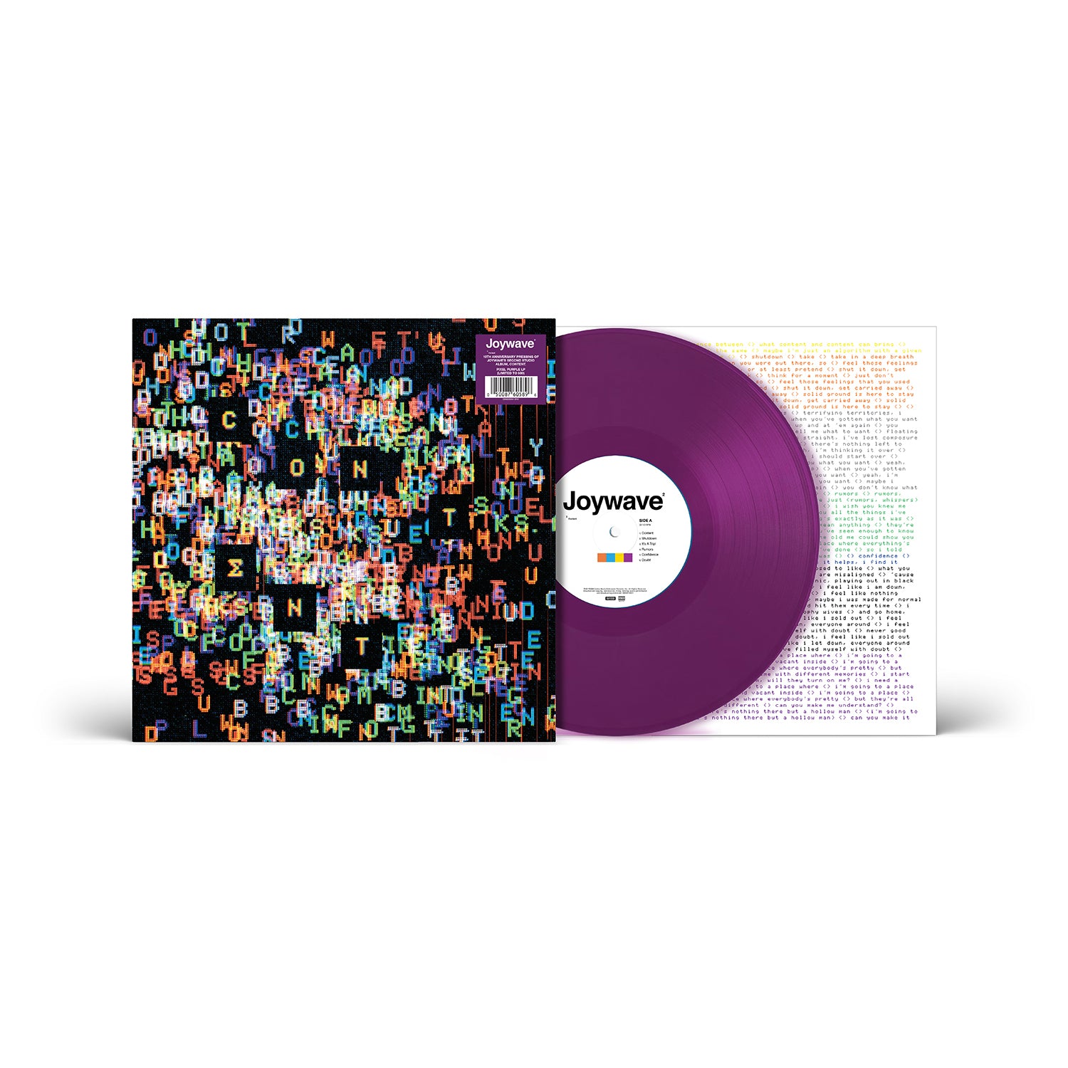 Content - 12" LP (10th Anniversary Edition) - Purple Pixel Variant