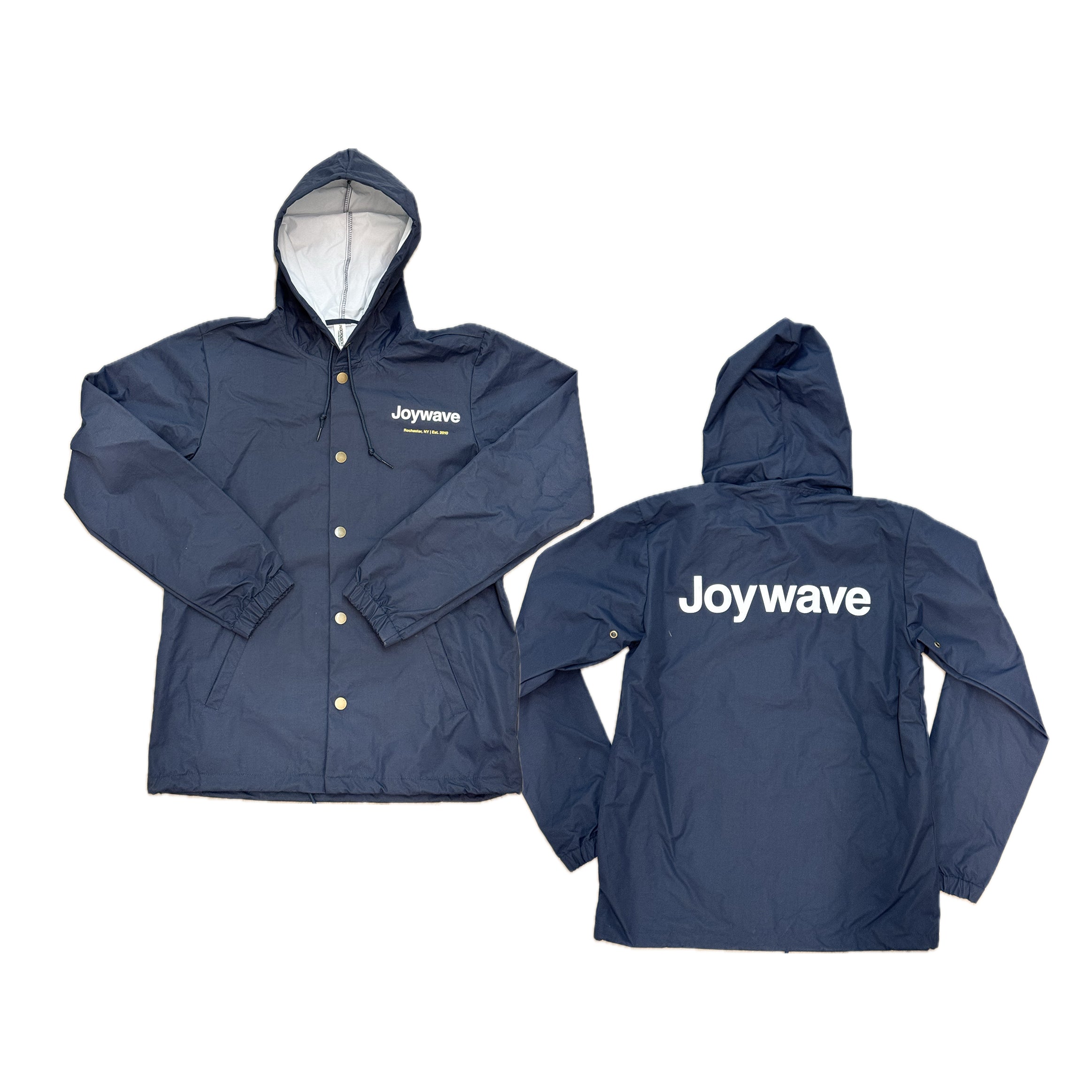 Hooded Windbreaker Coaches Jacket
