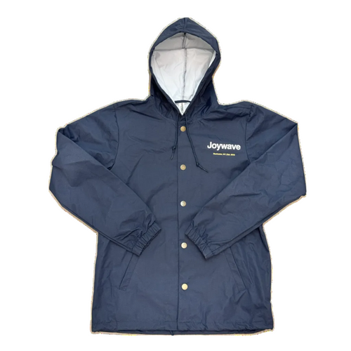 Hooded Windbreaker Coaches Jacket – Joywave