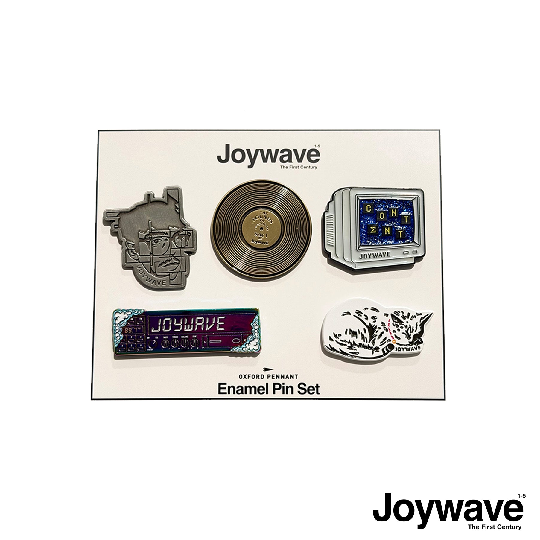 The Enamel Pin Set.
